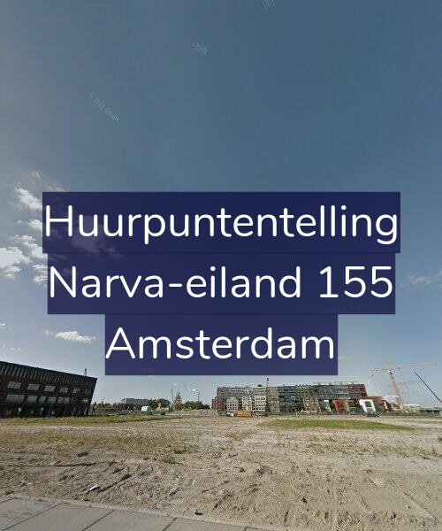 Foto gevel Huurpuntentelling voor Narva-eiland 155, Amsterdam