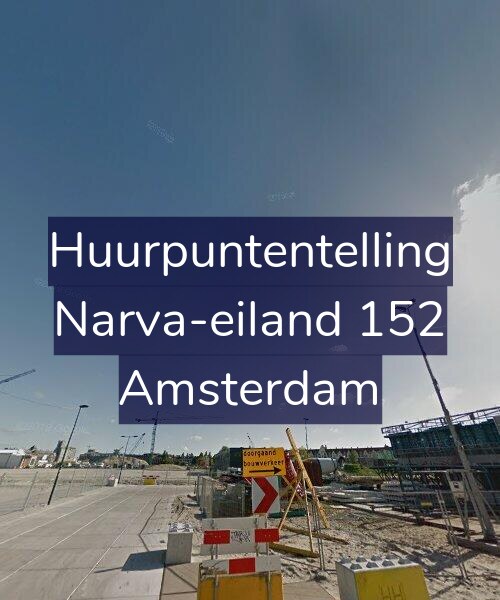 Foto gevel Huurpuntentelling voor Narva-eiland 152, Amsterdam