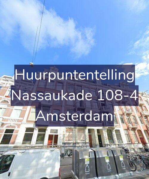 Foto gevel Huurpuntentelling voor Nassaukade 108-4, Amsterdam
