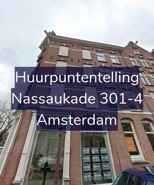 Foto gevel Huurpuntentelling voor Nassaukade 301-4, Amsterdam