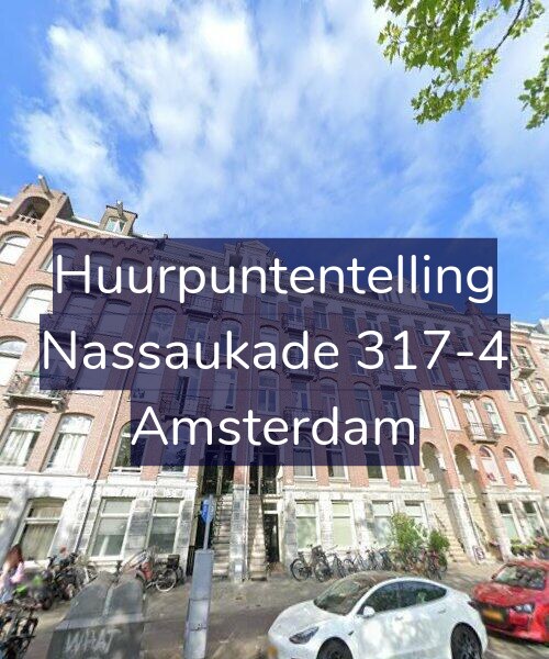 Foto gevel Huurpuntentelling voor Nassaukade 317-4, Amsterdam
