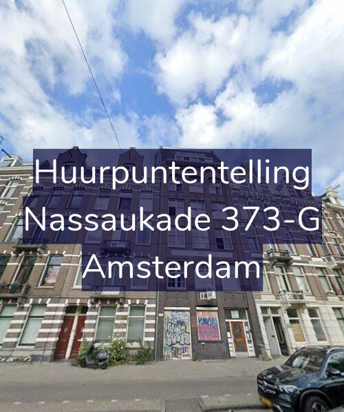 Foto gevel Huurpuntentelling voor Nassaukade 373-G, Amsterdam