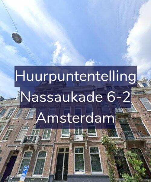 Foto gevel Huurpuntentelling voor Nassaukade 6-2, Amsterdam