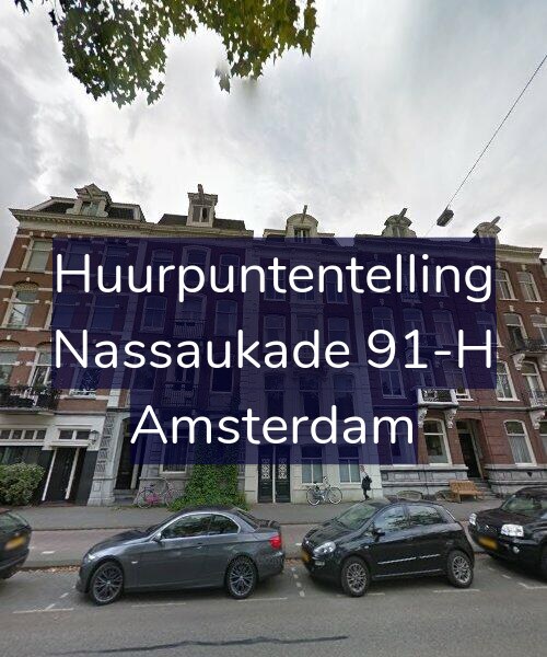 Foto gevel Huurpuntentelling voor Nassaukade 91-H, Amsterdam