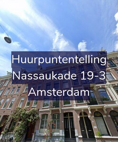 Foto gevel Huurpuntentelling voor Nassaukade 19-3, Amsterdam