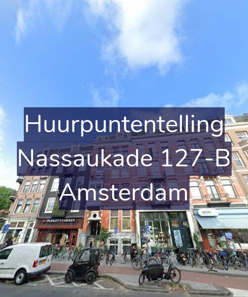 Foto gevel Huurpuntentelling voor Nassaukade 127-B, Amsterdam