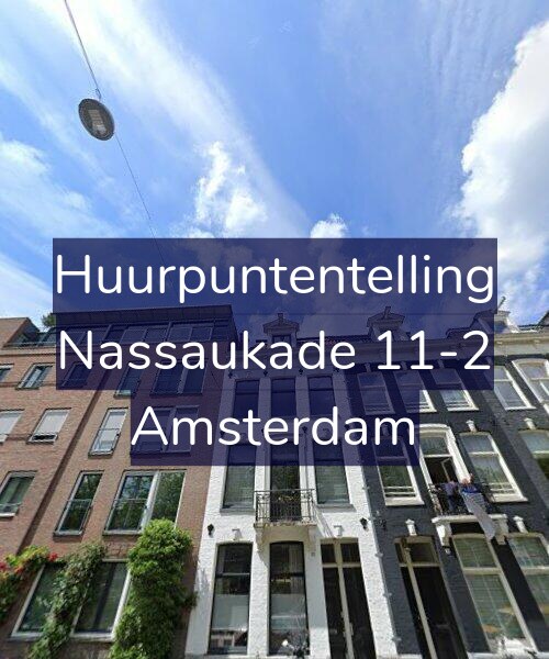 Foto gevel Huurpuntentelling voor Nassaukade 11-2, Amsterdam