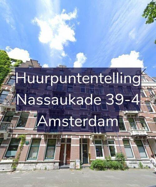 Foto gevel Huurpuntentelling voor Nassaukade 39-4, Amsterdam