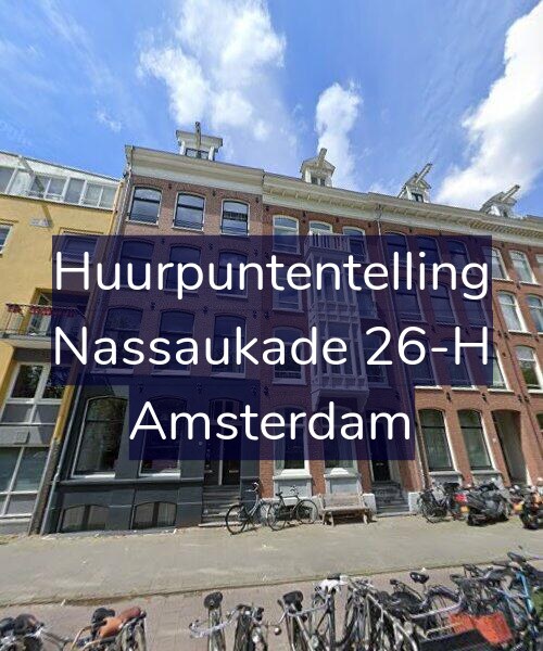 Foto gevel Huurpuntentelling voor Nassaukade 26-H, Amsterdam