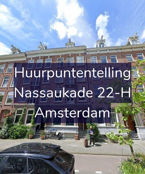 Foto gevel Huurpuntentelling voor Nassaukade 22-H, Amsterdam
