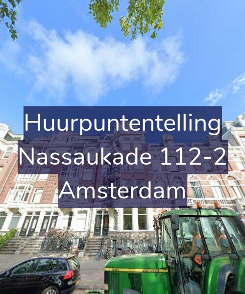 Foto gevel Huurpuntentelling voor Nassaukade 112-2, Amsterdam