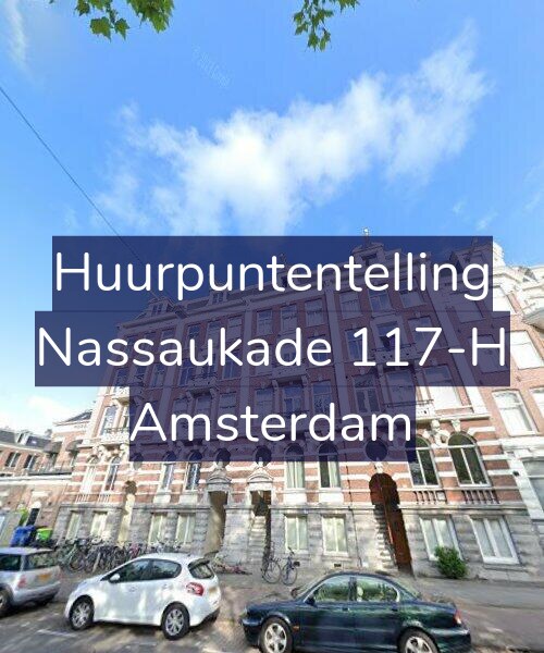 Foto gevel Huurpuntentelling voor Nassaukade 117-H, Amsterdam