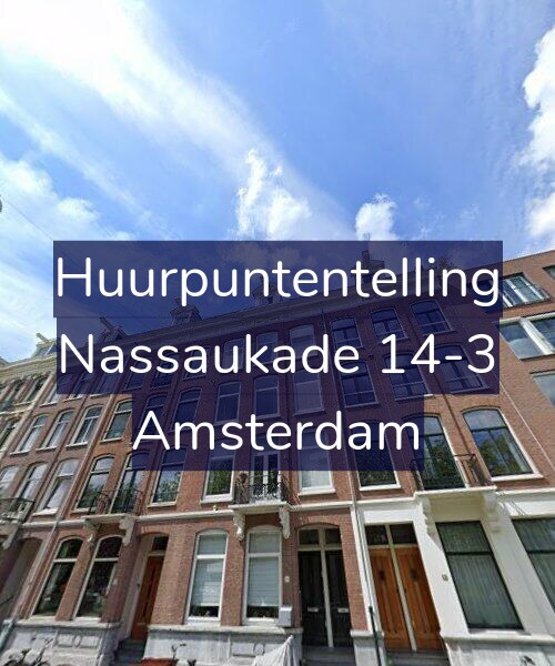 Foto gevel Huurpuntentelling voor Nassaukade 14-3, Amsterdam