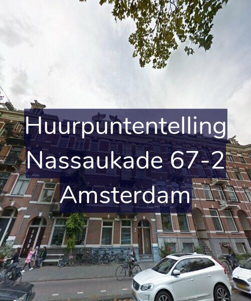 Foto gevel Huurpuntentelling voor Nassaukade 67-2, Amsterdam
