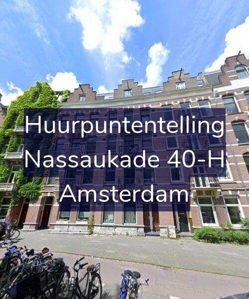 Foto gevel Huurpuntentelling voor Nassaukade 40-H, Amsterdam