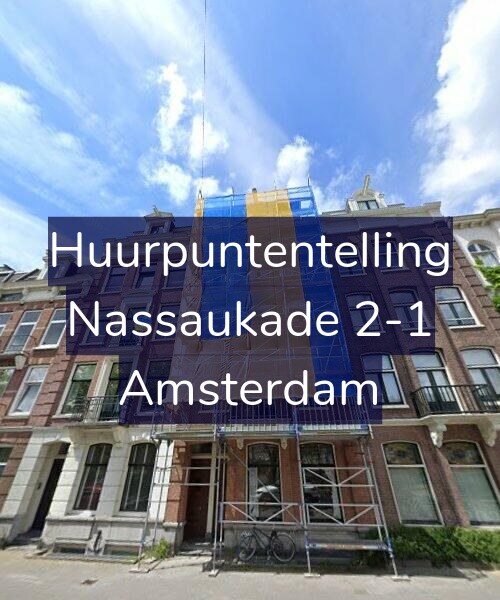 Foto gevel Huurpuntentelling voor Nassaukade 2-1, Amsterdam