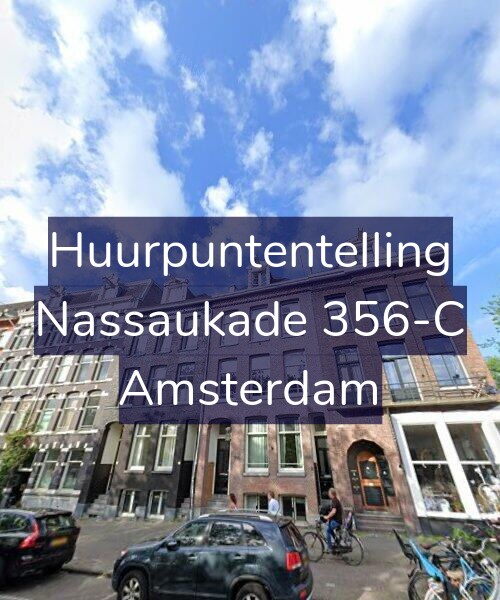 Foto gevel Huurpuntentelling voor Nassaukade 356-C, Amsterdam