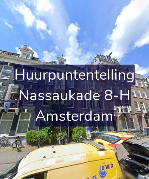 Foto gevel Huurpuntentelling voor Nassaukade 8-H, Amsterdam