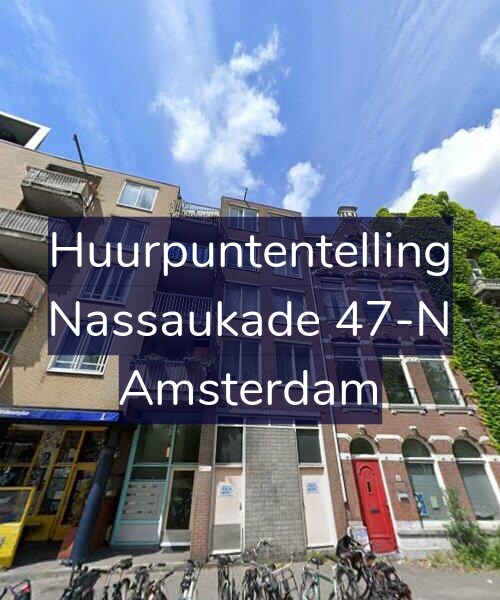 Foto gevel Huurpuntentelling voor Nassaukade 47-N, Amsterdam