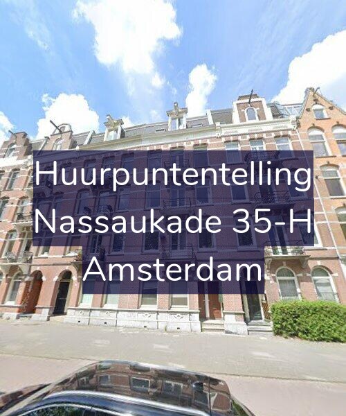Foto gevel Huurpuntentelling voor Nassaukade 35-H, Amsterdam