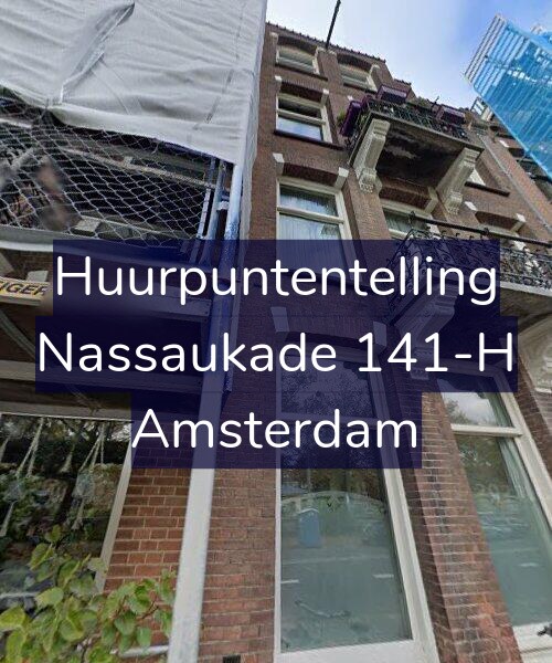 Foto gevel Huurpuntentelling voor Nassaukade 141-H, Amsterdam