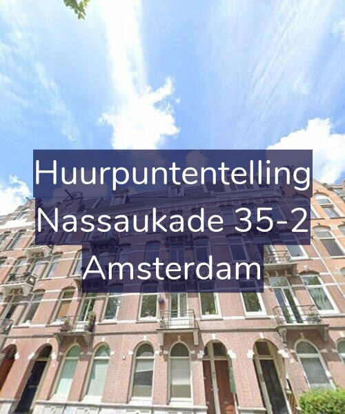 Foto gevel Huurpuntentelling voor Nassaukade 35-2, Amsterdam