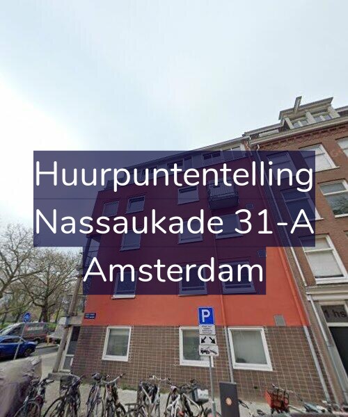 Foto gevel Huurpuntentelling voor Nassaukade 31-A, Amsterdam