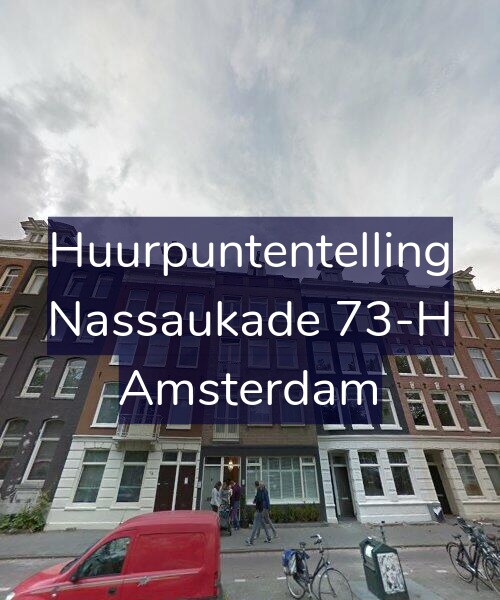 Foto gevel Huurpuntentelling voor Nassaukade 73-H, Amsterdam