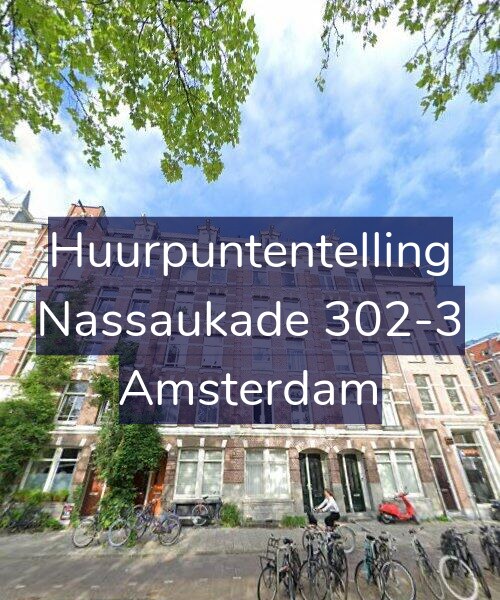 Foto gevel Huurpuntentelling voor Nassaukade 302-3, Amsterdam