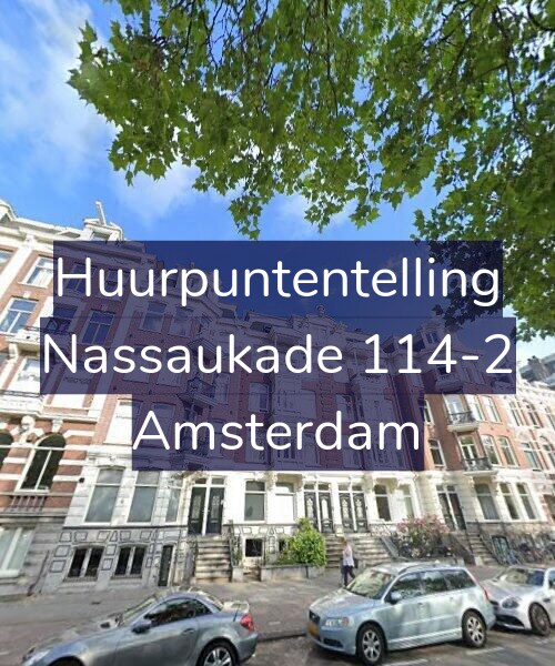 Foto gevel Huurpuntentelling voor Nassaukade 114-2, Amsterdam