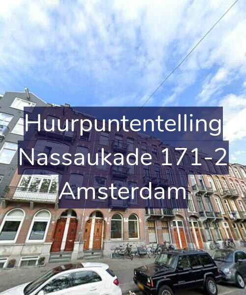 Foto gevel Huurpuntentelling voor Nassaukade 171-2, Amsterdam