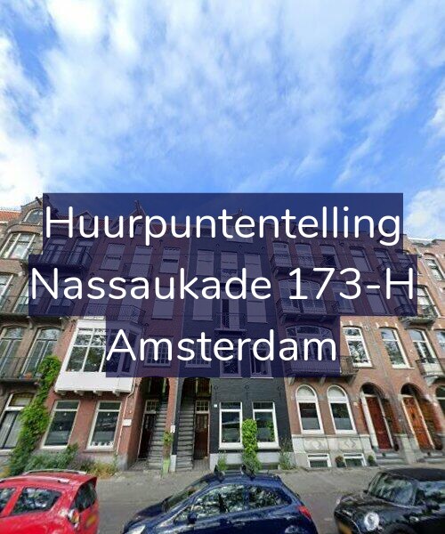 Foto gevel Huurpuntentelling voor Nassaukade 173-H, Amsterdam
