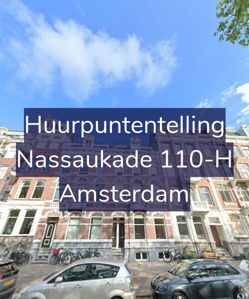 Foto gevel Huurpuntentelling voor Nassaukade 110-H, Amsterdam