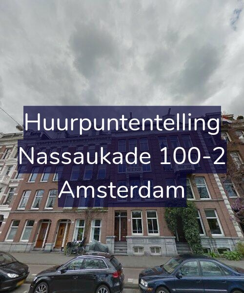Foto gevel Huurpuntentelling voor Nassaukade 100-2, Amsterdam
