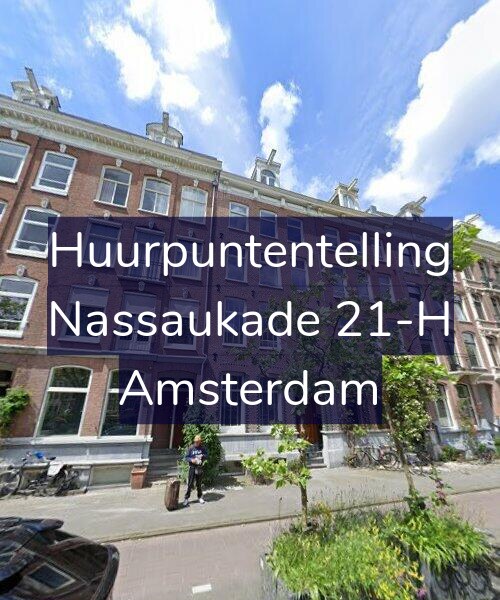 Foto gevel Huurpuntentelling voor Nassaukade 21-H, Amsterdam