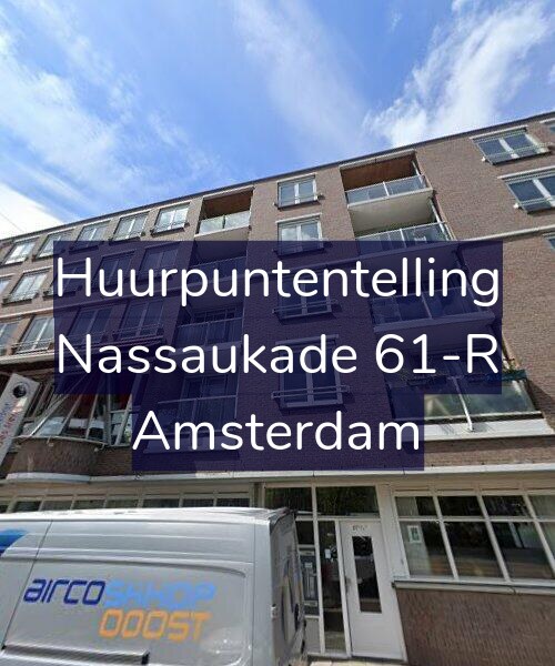 Foto gevel Huurpuntentelling voor Nassaukade 61-R, Amsterdam
