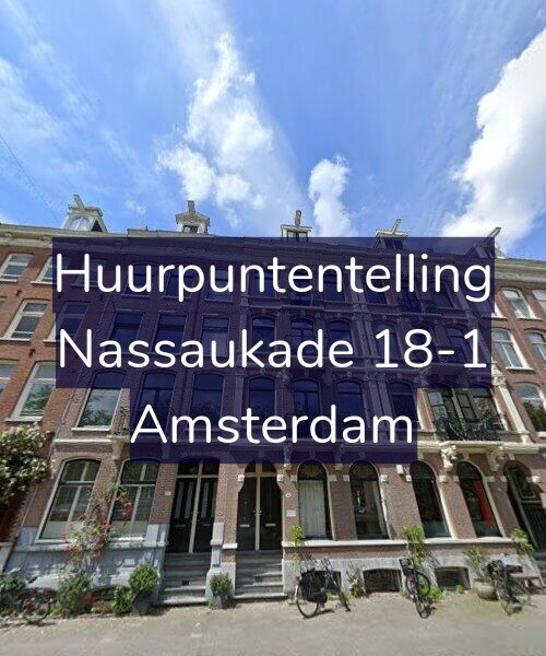 Foto gevel Huurpuntentelling voor Nassaukade 18-1, Amsterdam