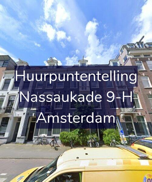 Foto gevel Huurpuntentelling voor Nassaukade 9-H, Amsterdam