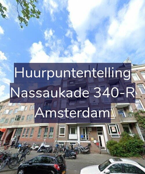 Foto gevel Huurpuntentelling voor Nassaukade 340-R, Amsterdam