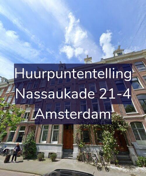 Foto gevel Huurpuntentelling voor Nassaukade 21-4, Amsterdam