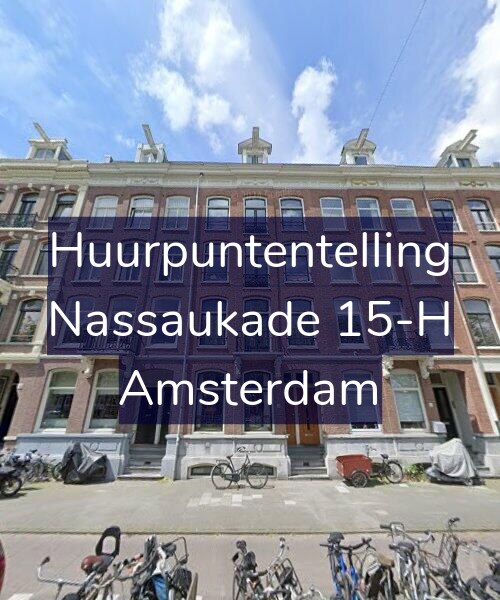 Foto gevel Huurpuntentelling voor Nassaukade 15-H, Amsterdam