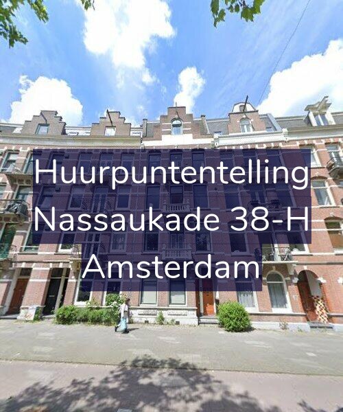 Foto gevel Huurpuntentelling voor Nassaukade 38-H, Amsterdam
