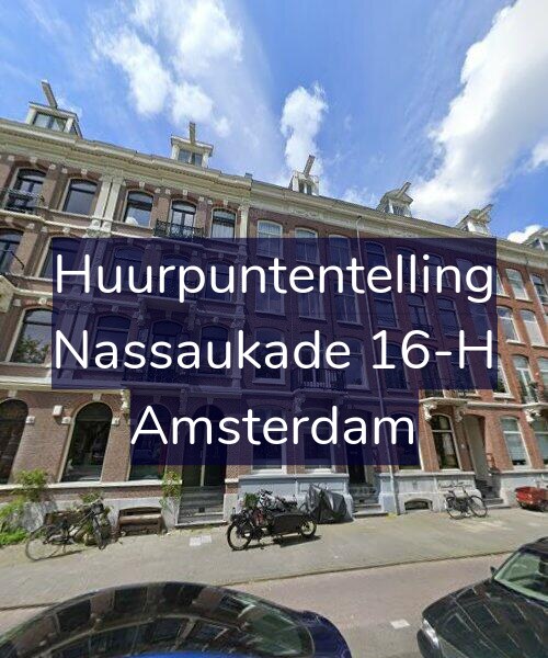 Foto gevel Huurpuntentelling voor Nassaukade 16-H, Amsterdam