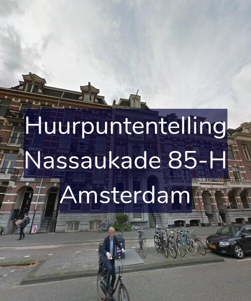 Foto gevel Huurpuntentelling voor Nassaukade 85-H, Amsterdam