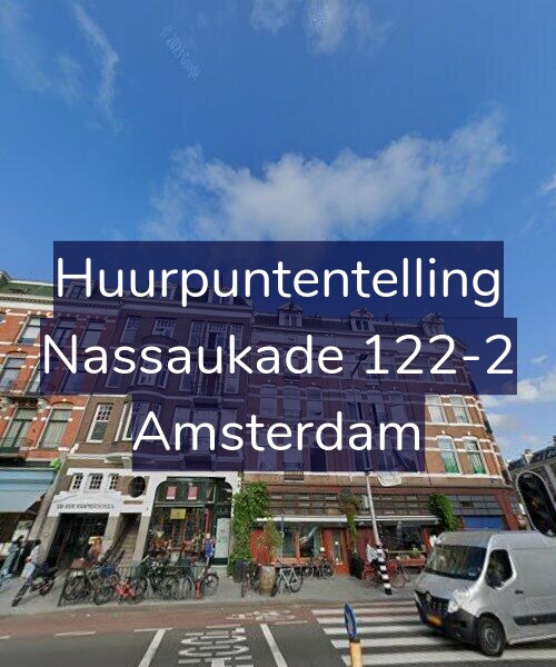 Foto gevel Huurpuntentelling voor Nassaukade 122-2, Amsterdam