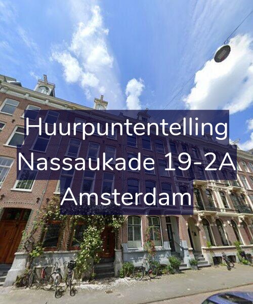 Foto gevel Huurpuntentelling voor Nassaukade 19-2A, Amsterdam