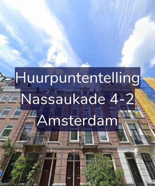 Foto gevel Huurpuntentelling voor Nassaukade 4-2, Amsterdam