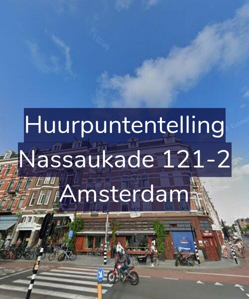 Foto gevel Huurpuntentelling voor Nassaukade 121-2, Amsterdam