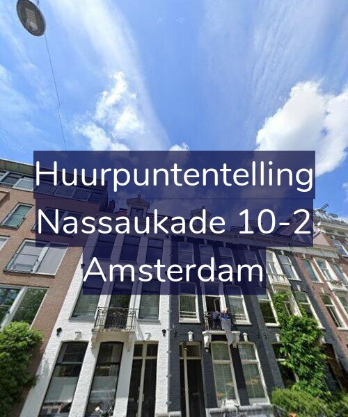 Foto gevel Huurpuntentelling voor Nassaukade 10-2, Amsterdam
