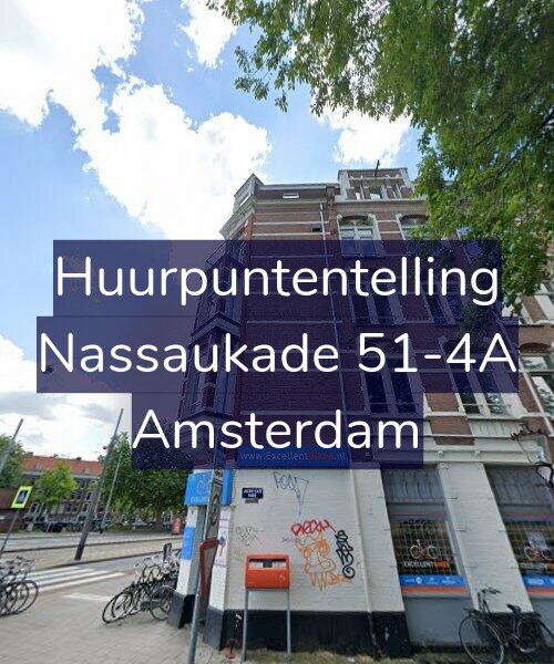 Foto gevel Huurpuntentelling voor Nassaukade 51-4A, Amsterdam